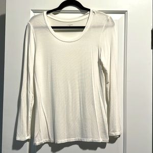 14th & Union Soft Ivory Long Sleeved Tee